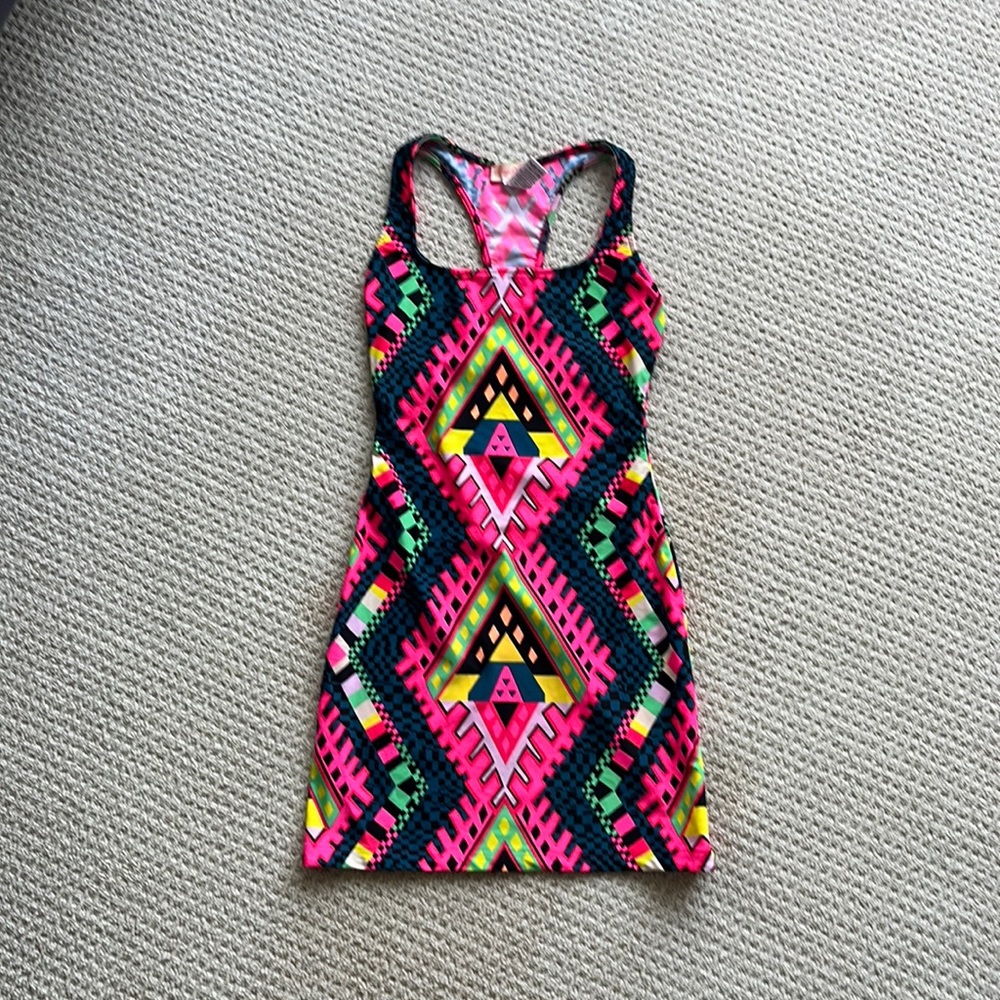 Worn 1x Mara Hoffman swim dress size small
